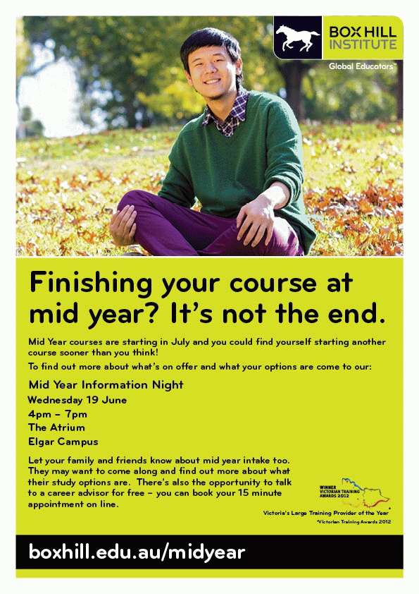 Mid Year Information Poster