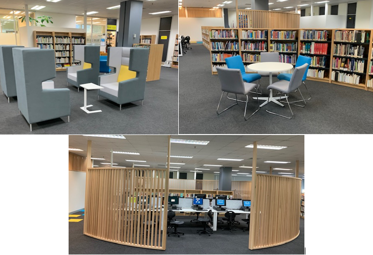 Images of the new space at Elgar