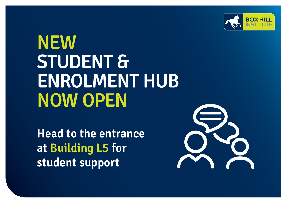 New Student Enrolment Hub - Poster