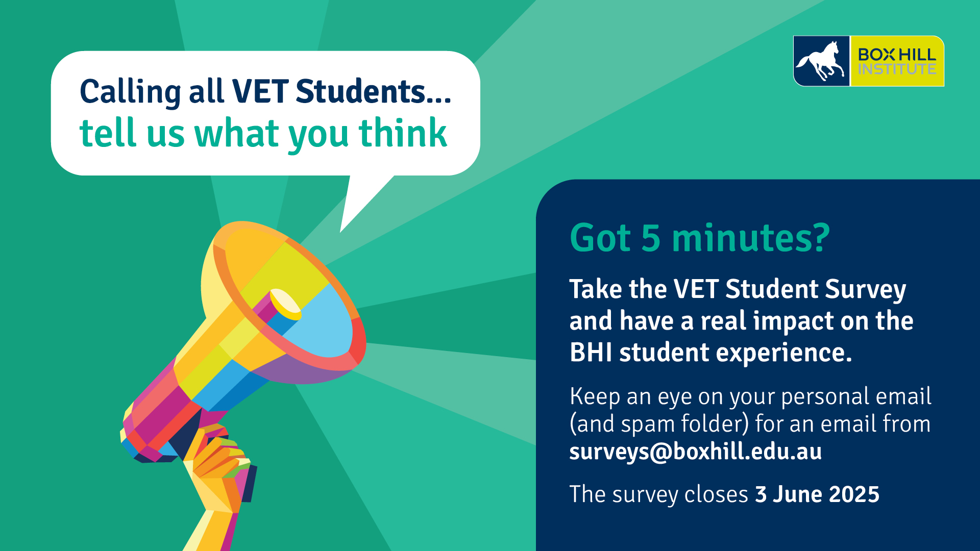 Vet Survey poster